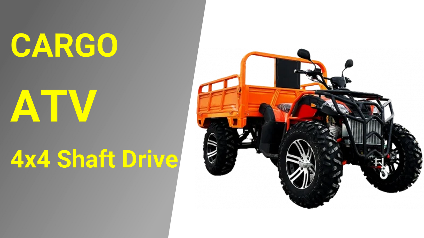 HAMMER 300L 4X4 Shaft Drive Farm ATV with Cargo